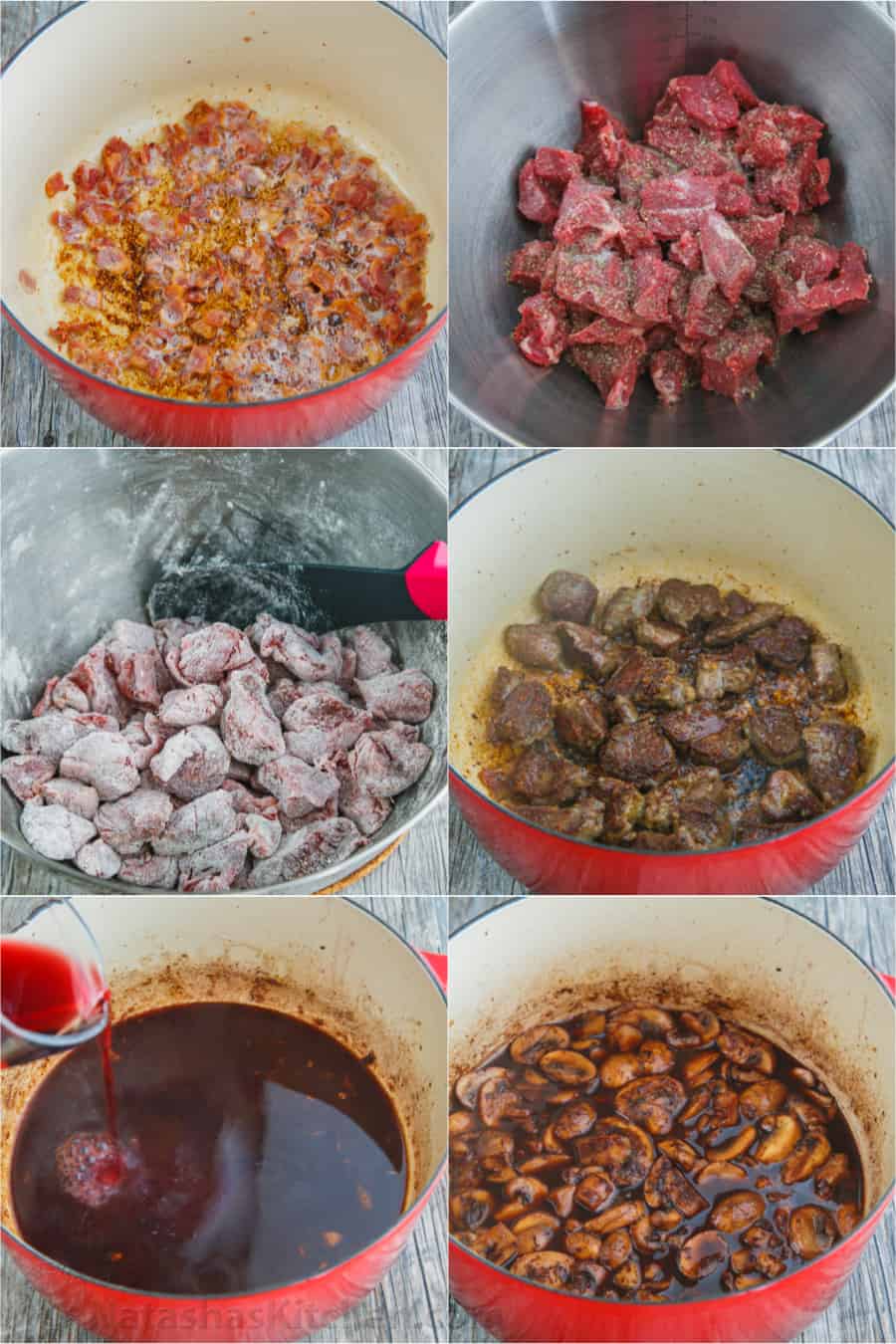 The beef in this homemade beef stew is so tender and just melts in your mouth! @natashaskitchenBeef Stew. Ok, yum! The beef is so tender and just melts in your mouth! #beefstew #beefstewrecipe #beef #beefbourguignon Step by step how to make beef stew
